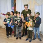Военная вечеринка для детей с аниматорами в Джубге